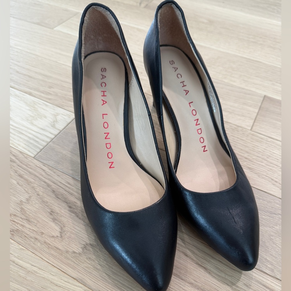 Sacha London Classic Black Heels